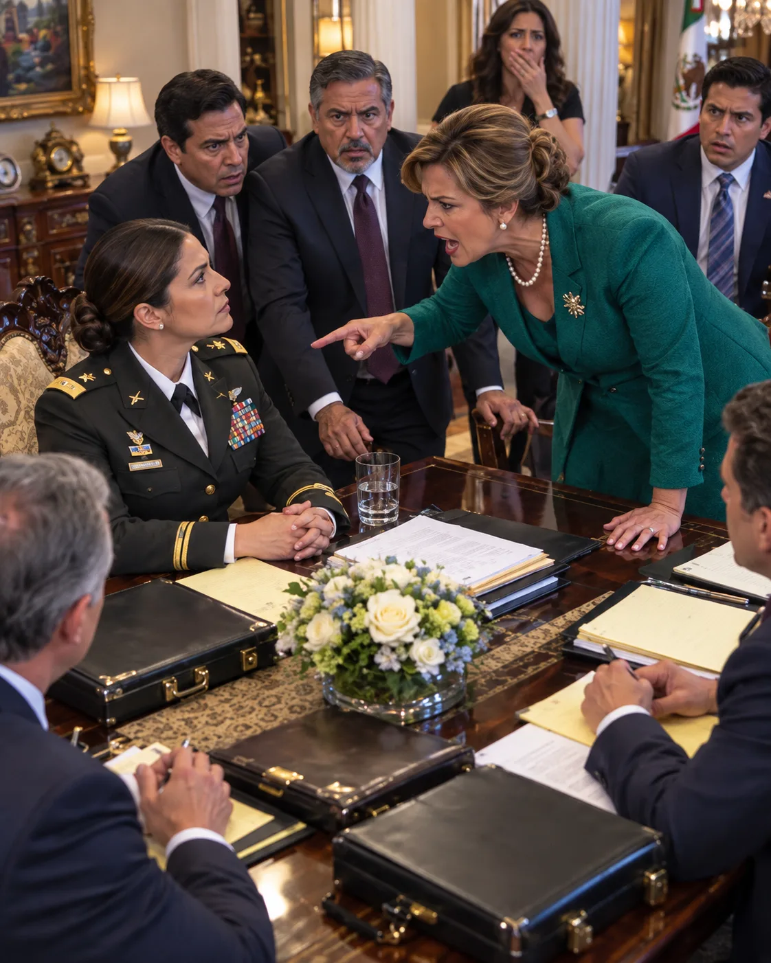 MI MADRE ME ENCERRÓ CON CINCO ABOGADOS PARA OBLIGARME A RENUNCIAR A LA HERENCIA DE MI PADRE — NO SABÍA QUE YO ERA LA CORONEL SIENNA STERLING