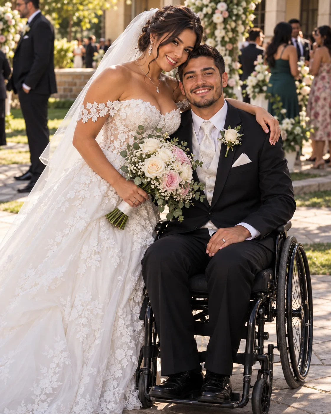 EN MI BODA, UN MESERO SE ACERCÓ Y DIJO: «TENGO QUE CONTARTE ALGO» — CUANDO ENTRÉ AL CUARTO, CERRÓ LA PUERTA CON LLAVE DETRÁS DE MÍ