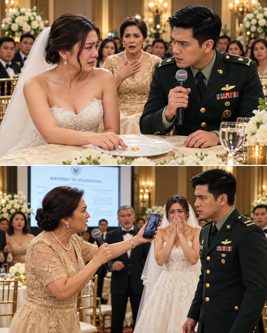 SA ARAW NG KASAL NAMIN, SINUBUKAN NG ASAWA KONG SUNDALO NA SIRAIN ANG PANGARAP KO—PERO HINDI NIYA INAASAHAN ANG GAGAWIN KO SA HARAP NG MGA HENERAL