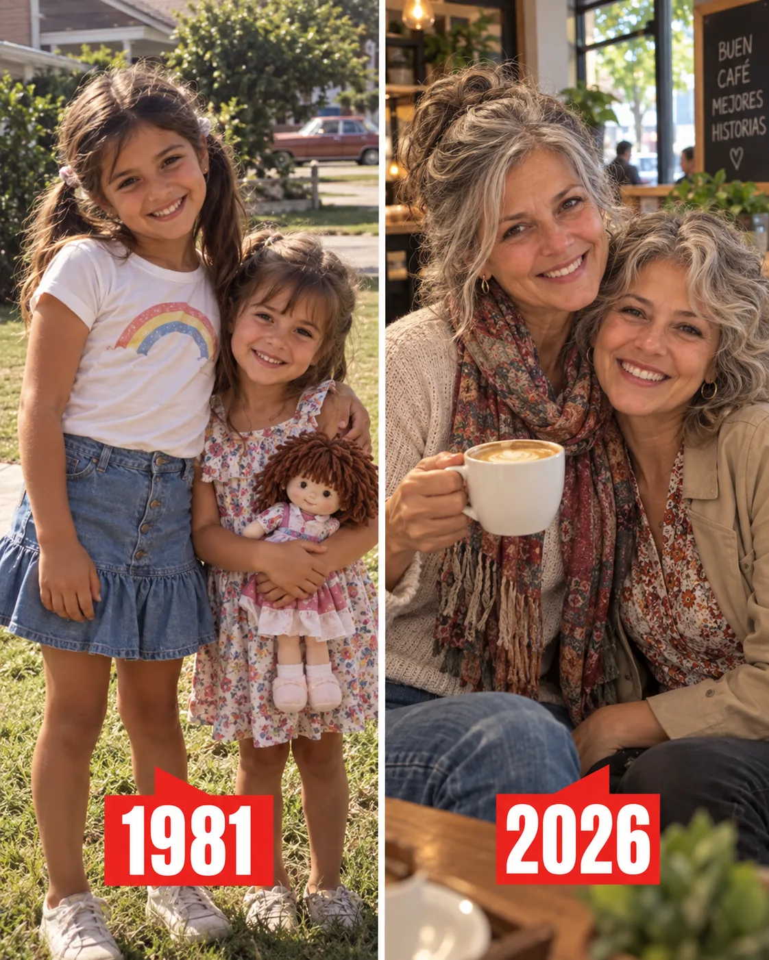 ENCONTRÉ A MI HERMANA DESPUÉS DE 45 AÑOS SEPARADAS. CUANDO NOS REUNIMOS, ME CONFESÓ: «SIEMPRE SUPE DÓNDE VIVÍAS, PERO HABÍA UNA RAZÓN POR LA QUE NO PODÍA BUSCARTE».