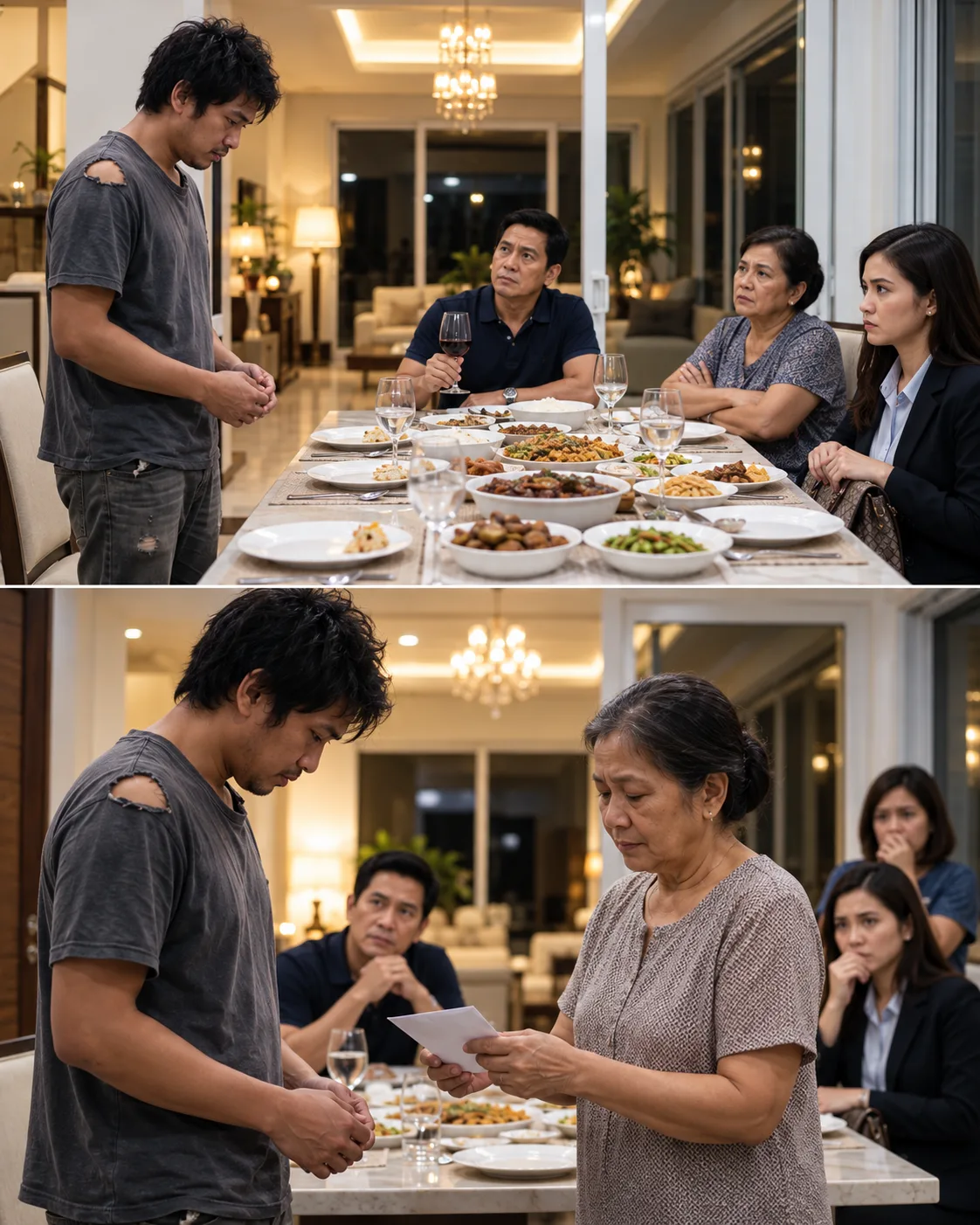 NANALO AKO NG $46 MILYON SA LOTTO PERO NAGPANGGAP AKONG WALANG-WALA UPANG SUBUKIN ANG AKING PAMILYA! ANG NANGYARI SA HAPAG-KAINAN AY MAGPAPABAGO SA LAHAT