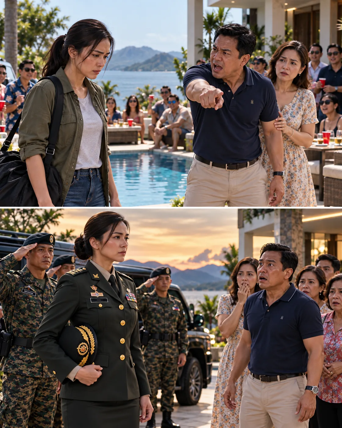 “LAYAS SA BAHAY KO!” SIGAW NG BAYAW KO HABANG NAGBABAKASYON ANG BUONG PAMILYA SA REST HOUSE NA AKO ANG BUMILI—TAHIMIK LANG AKONG UMALIS, PERO NANG DUMATING ANG SASAKYAN NG MILITAR, BIGLANG NAWALA ANG KANYANG NGITI AT NAGKAGULO ANG LAHAT