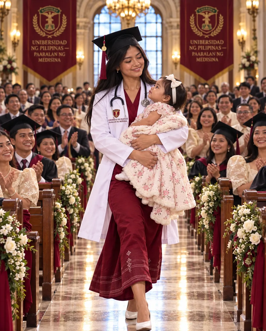 17 ANYOS PA LANG ANG ANAK KO NANG UMakyat SIYA SA GRADUATION STAGE NG HARVARD MEDICAL SCHOOL NA MAY KARGANG PREMATURE BABY. NILAIT SIYA NG BILYONARYANG LOLA NG BATA SA HARAP NG LAHAT… PERO ANG GINAWA NIYA PAGKATAPOS AY NAGPATAHIMIK SA BUONG AUDITORIUM!
