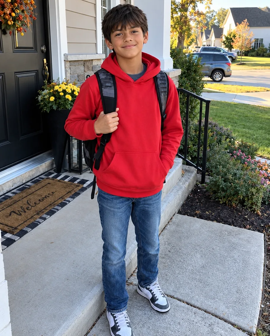 DEJÉ QUE MI HIJO DE 11 AÑOS CAMINARA SOLO A CASA DESDE LA ESCUELA POR PRIMERA VEZ. EL TRAYECTO TOMABA DIEZ MINUTOS. VEINTE MINUTOS DESPUÉS, MI VECINA ME LLAMÓ LLORANDO: “SAL. TIENES QUE VER LO QUE HIZO TU HIJO”.
