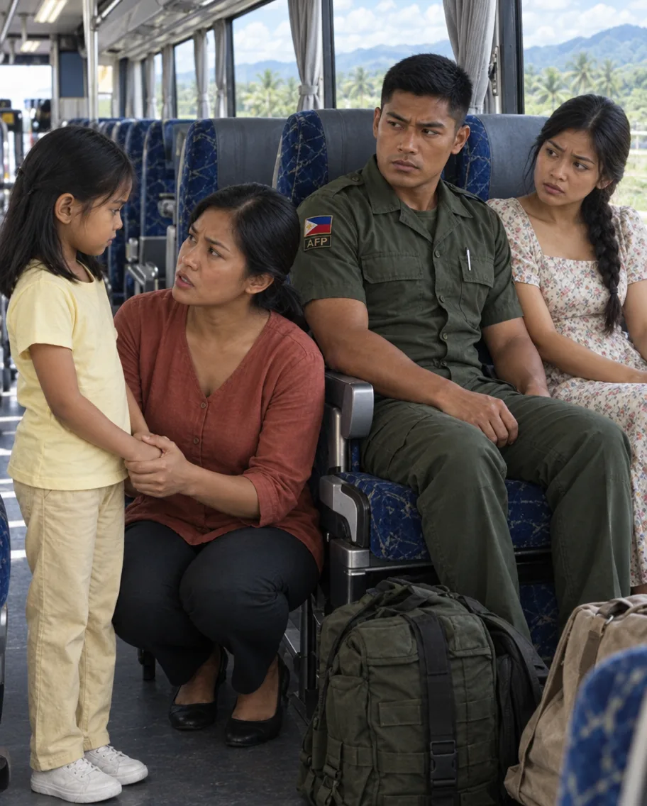 DINALA KO ANG KAMBAL NAMIN PARA DALAWIN ANG ASAWA KONG SUNDALO—PERO SA BUS, ITINANGGI NIYA KAMI HABANG KATABI ANG BAGONG NOBYA NIYA! ANG MAS MASAKIT, TINAWAG NIYA ITONG KANYANG MAPAPANGASAWA SA HARAP KO!