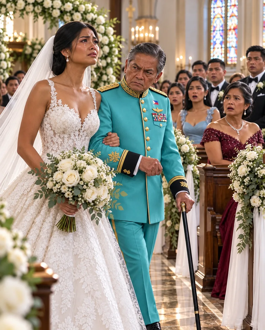IPINAGMALAKI NG NANAY KO NA SIYANG NAGLAKAD SA MGA KAPATID KONG BABAE PAPUNTA SA ALTAR—PERO SA UMAGA NG KASAL KO, HABANG NAKATAYO AKO SA PUTING GOWN NA NAPAPALIBUTAN NG PAMILYA, TUMINGIN SIYA SA MGA MATA KO AT SINABI: "TATANGGIHAN KONG LAKARIN ANG PINAKAMALAKING PAGSISISI KO PAPUNTA SA ALTAR"—HINDI NIYA ALAM NA ANG WALONG-PUNG-ISANG TAONG GULANG KONG LOLO ANG PAPALIT SA KANYA AT ILALANTAD ANG LIHIM NA MATAGAL NANG ITINATAGO NG MGA MAGULANG KO
