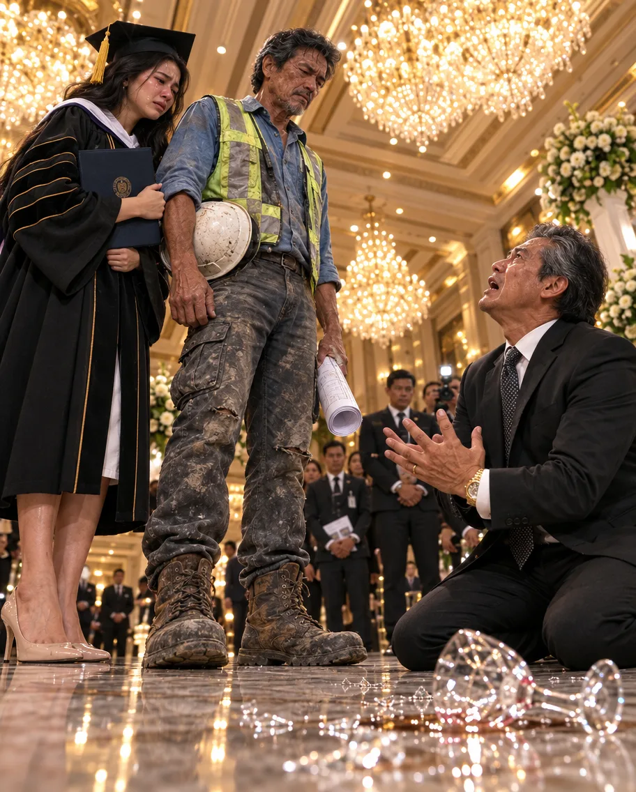 25 TAONG NAGPAKA-ALIPIN SA ARAWAN BILANG ISANG HAMAK NA CONSTRUCTION WORKER ANG STEPFATHER KO UPANG MAPAGTAPOS AKO NG DOCTORATE DEGREE (PhD). NGUNIT SA ARAW NG GRADUATION KO, NANG TANGKAIN AKONG INSULTUHIN NG MAYABANG KONG THESIS ADVISOR, BIGLA ITONG NAMUTLA, NANIGAS, AT BUMAGSAK PALUHOD NANG MAKITA NIYA ANG MUKHA NG TATAY KO! ANG NAKAKAKILABOT NA SIKRETO NG NAKARAAN ANG TULUYANG DUMUROG SA BILYONARYONG PROPESOR!