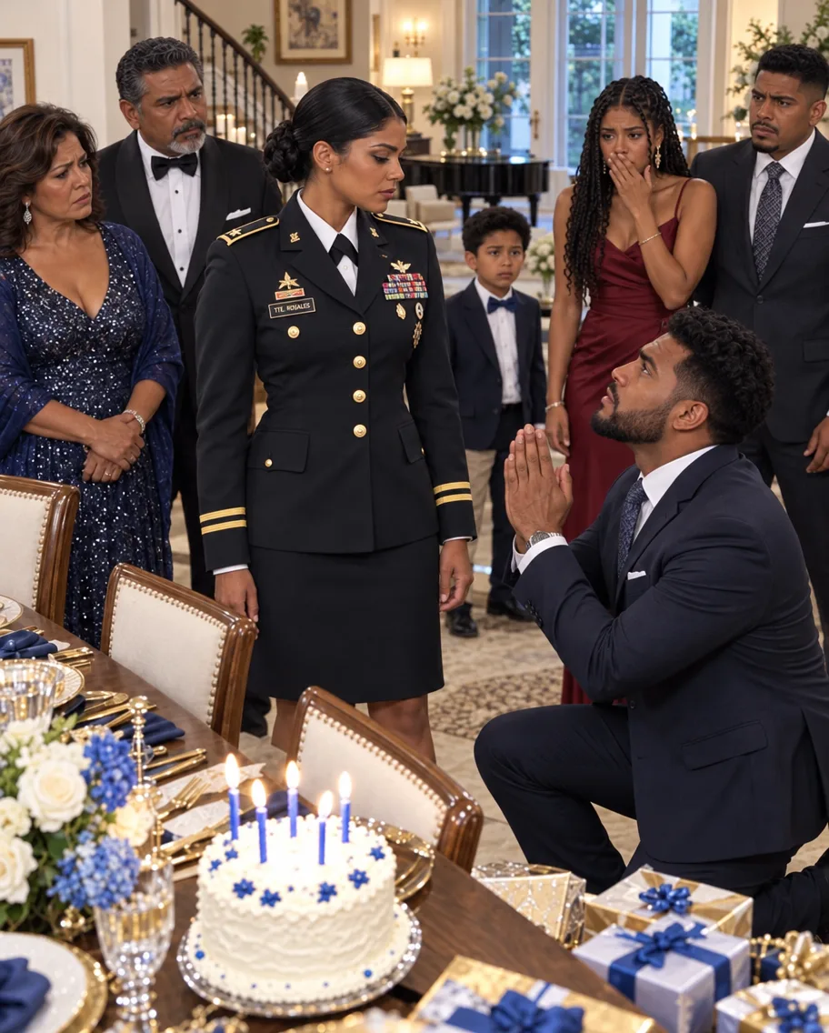 A LAS 2:07 A.M., MI ESPOSO ME PIDIÓ QUE NO ASISTIERA AL CUMPLEAÑOS DE NUESTRO HIJO PORQUE SU ADINERADA FAMILIA SE AVERGONZABA DE MÍ; NO SABÍA QUIÉN ERA LA VERDADERA DUEÑA DE LA CASA NI CUÁL ERA MI VERDADERO RANGO MILITAR
