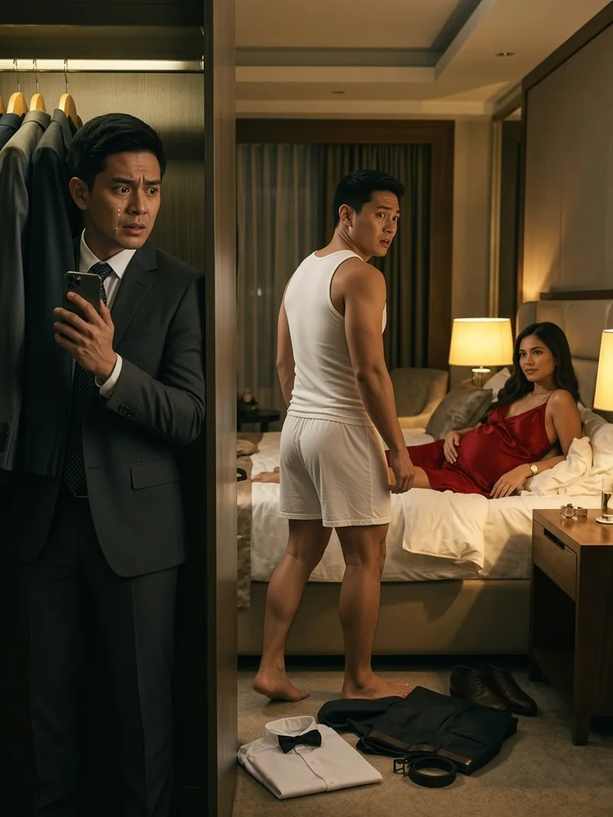 UMUWI AKO NANG MAAGA MULA SA BUSINESS TRIP PARA SURPRESAHIN ANG BUNTIS KONG MISIS—PERO NANLAMIG AT NANGINIG ANG BUONG KATAWAN KO NANG MAKITA KO ANG MGA DAMIT NG IBANG LALAKI SA GILID NG AMING KAMA