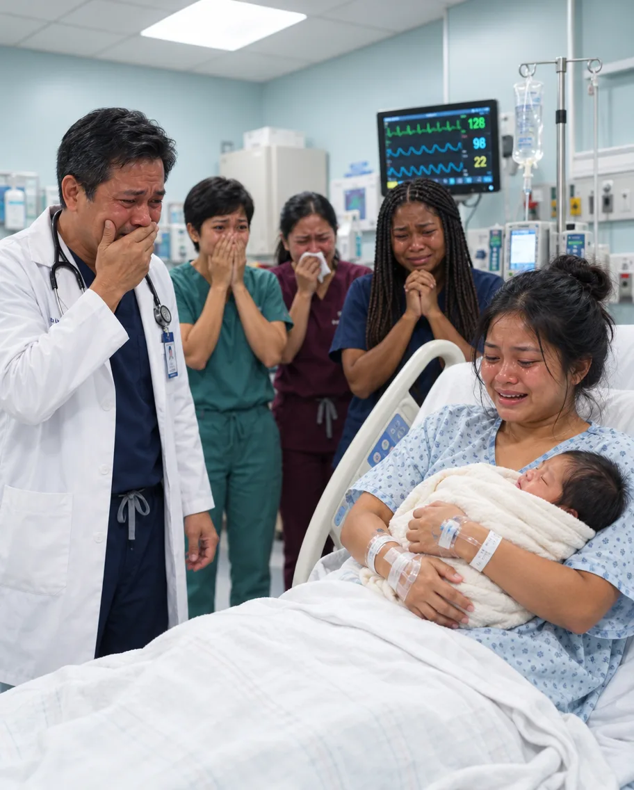MAG-ISA SIYANG PUMASOK SA OSPITAL PARA MANGANAK, PERO NANG MAKITA NG DOKTOR ANG KANYANG SANGGOL, BIGLA ITONG NAPAIYAK—AT ANG DAHILAN AY ISANG LIHIM NA PITONG TAON NANG ITINAGO NG BUONG PAMILYA NILA