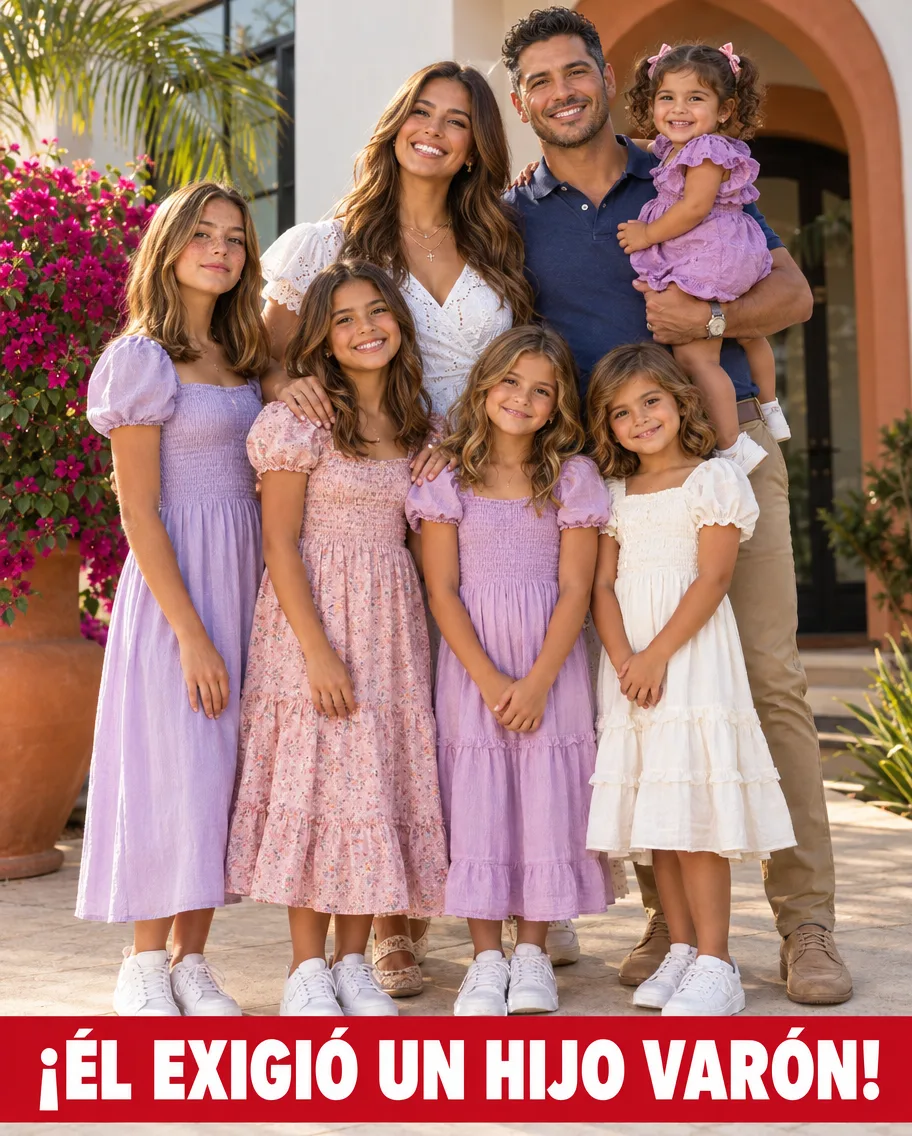MI ESPOSO EXIGIÓ QUE LE DIERA UN HIJO VARÓN DESPUÉS DE QUE YA TENÍAMOS CINCO HIJAS — DECIDÍ DARLE UNA LECCIÓN QUE NUNCA OLVIDARÍA