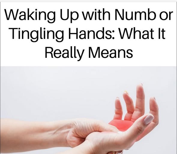 Waking Up with Numb or Tingling Hands: What It Really Means (Science Based)