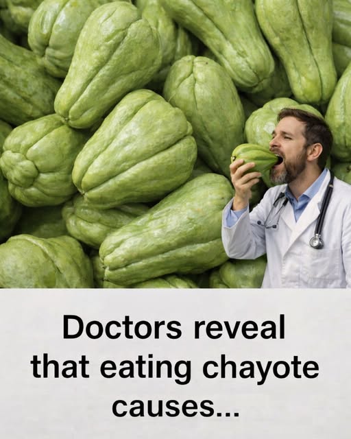 Doctors reveal that eating chayote causes
