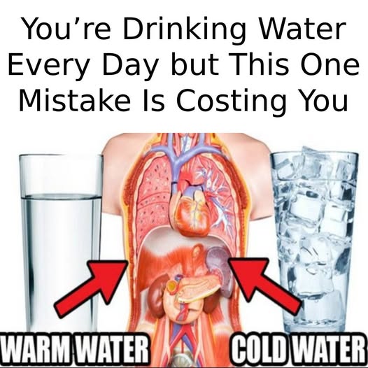 Cold Water vs. Warm Water: One of Them is Damaging to Your Health