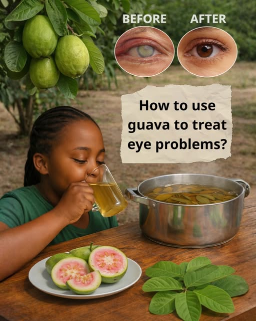 How to use guava to treat eye problems—natural remedies for the eyes.