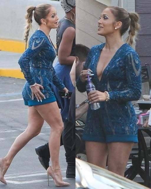 Things got tense as Jennifer Lopez reacted strongly to a fan reaching for her while she was leaving her house!...
