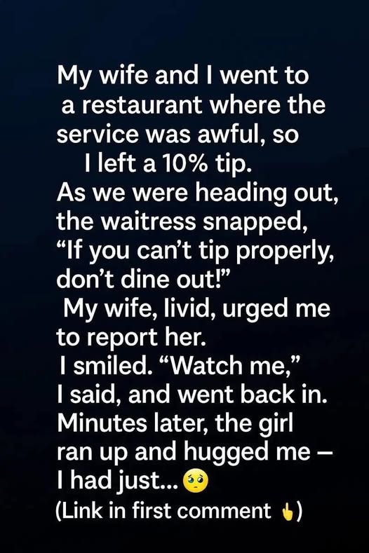 A Simple Act of Kindness That Changed the Entire Evening.