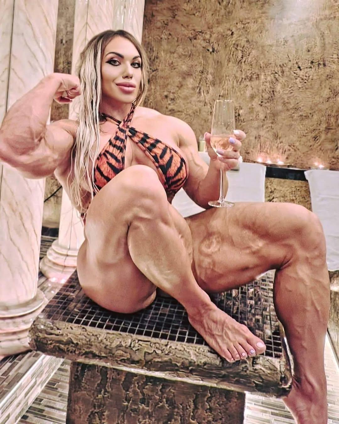 Nataliya Kuznetsova isn’t your average female bodybuilder.