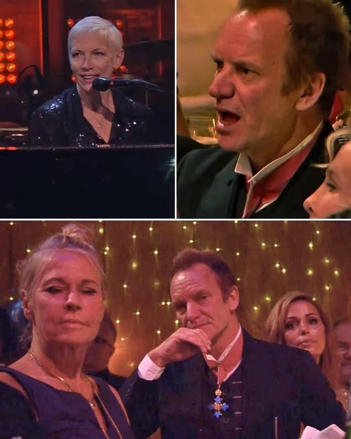 Sting Is Amazed When Annie Lennox Surprises Him With A Haunting Performance Of Fragile.