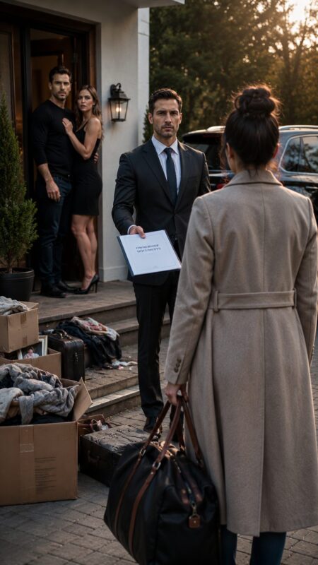 My husband brought his mistress home and coldly announced that he was throwing me out of the house, convinced that he had already arranged everything in his favor, but he had no idea that less than an hour later he himself would end up out on the street with nothing