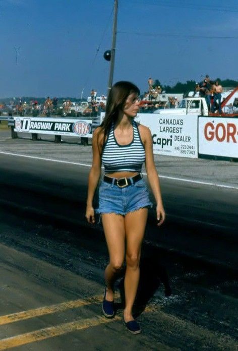 The Woman Who Brought Beauty, Grit, and Star Power to the Drag Strip