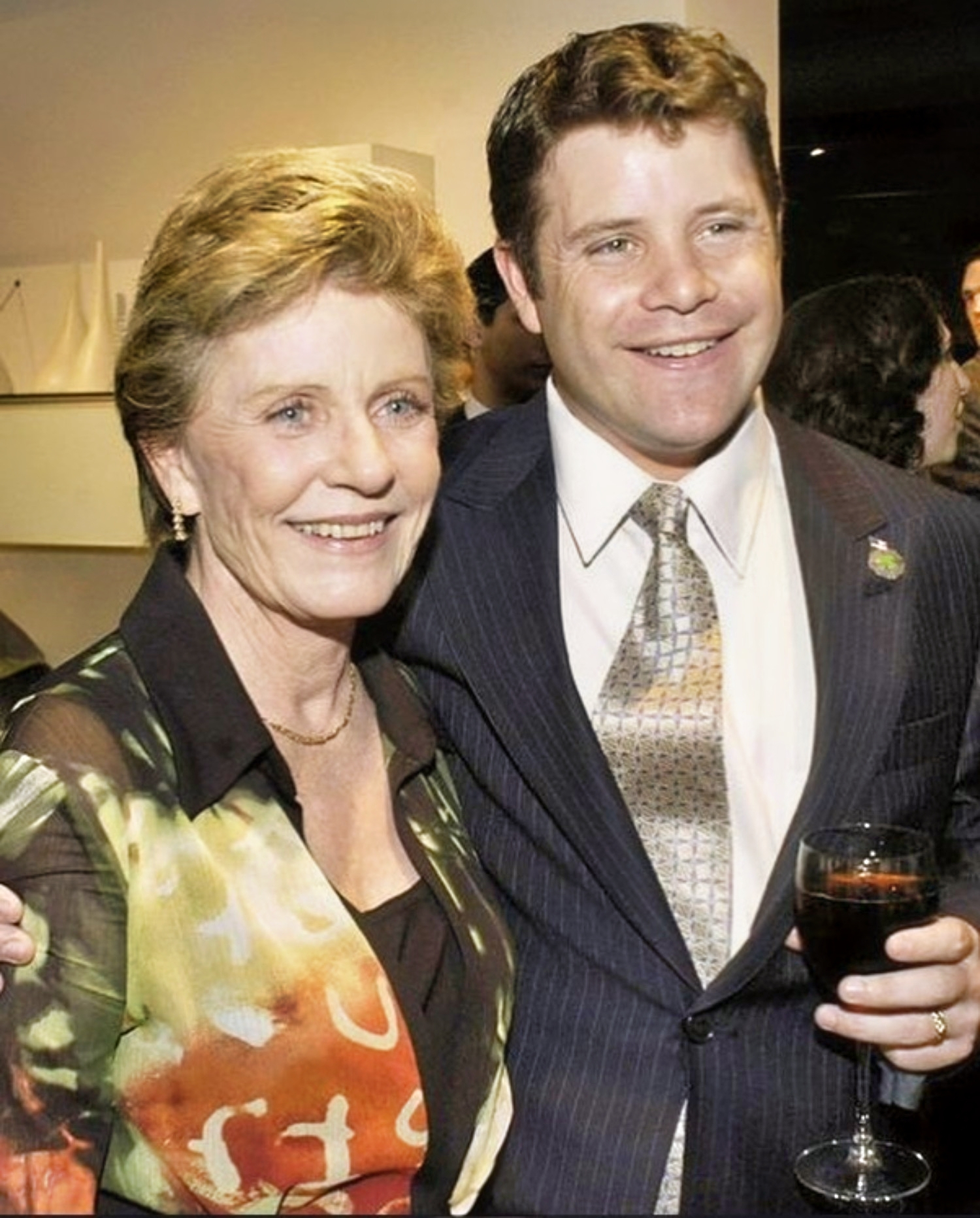 Remember Him?: The ’80s Adventure Star Pictured with His Legendary Mom!