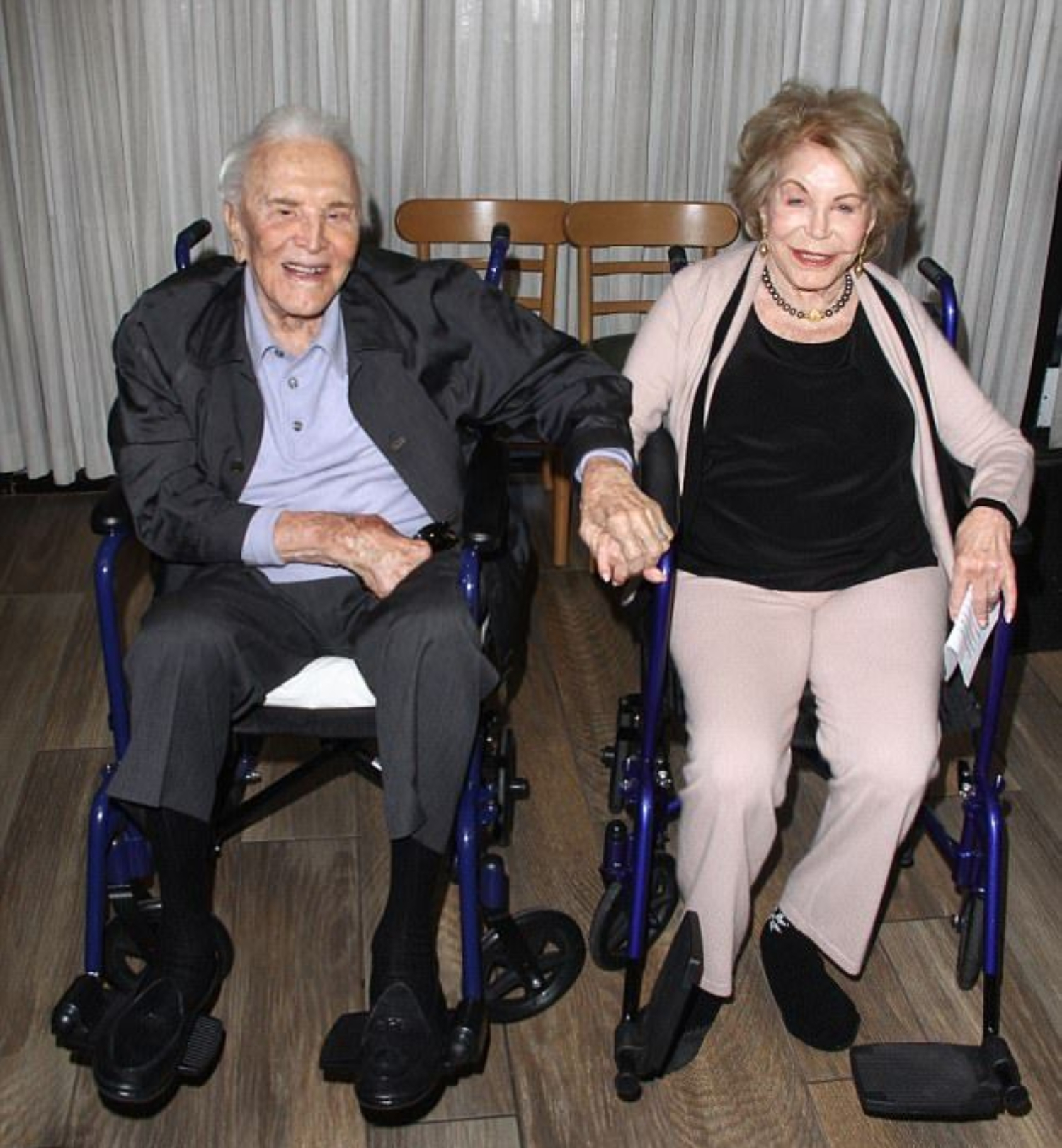 Century of Love!: Kirk Douglas, 100, Shares Tender Moment with Wife After Publishing Memoir!