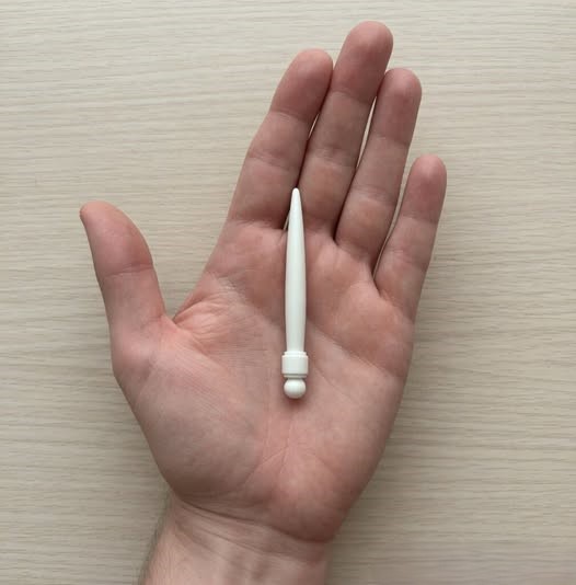 My wife found this in our bed late one evening, and ever since, it’s been bothering us more than we expected