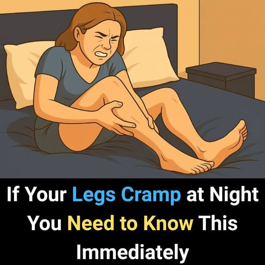 If Your Legs Cramp at Night, You Need to Know This Immediately