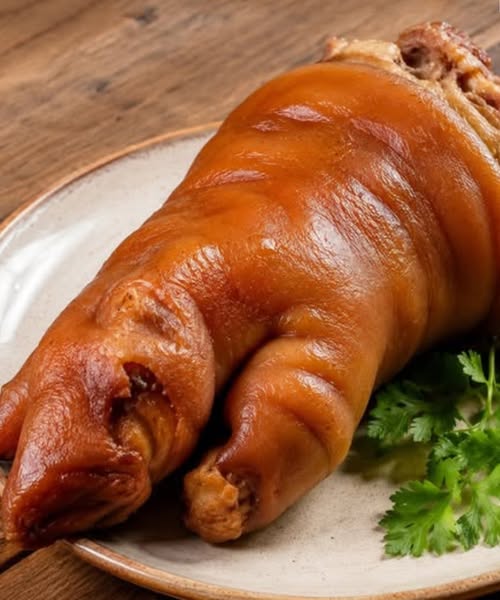 Did you know that if you eat pig's feet you don't have to....