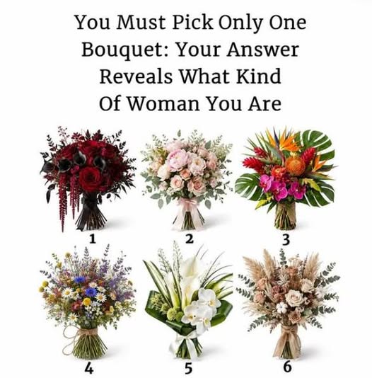 You Must Pick Only One Bouquet: Your Answer Reveals What Kind Of Woman You Are
