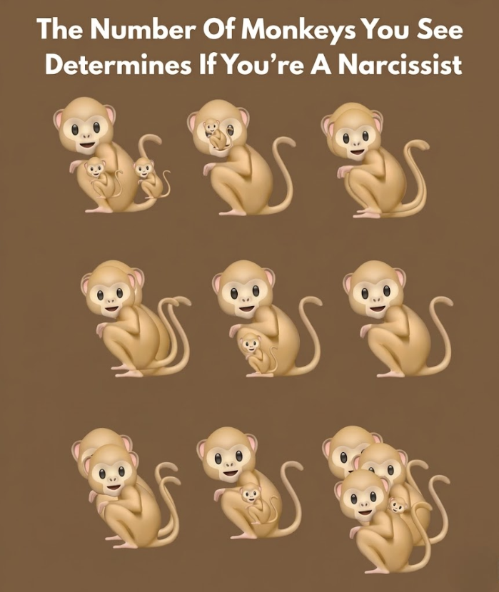 The Number Of Monkeys You See Determines If You're A Narcissist... Read more