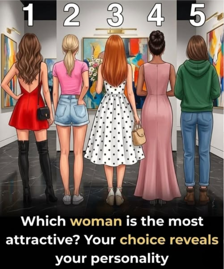 Your choice reveals your personality...
