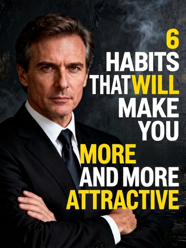 6 habits that will make you more and more attractive.