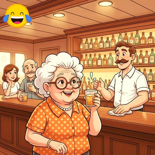 The old woman giggled, and replied...