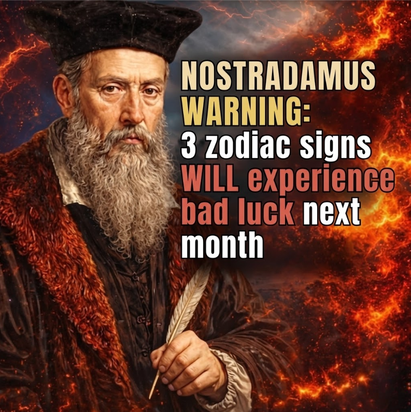 3 zodiac signs WILL experience bad luck next month
