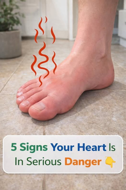 5 Signs Your Heart Is In Serious Danger... See more