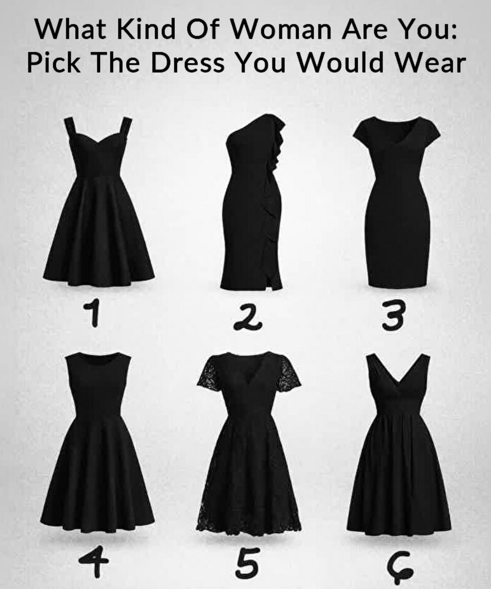 What Kind of Woman Are You? Pick the Dress That Reflects Your Personality.