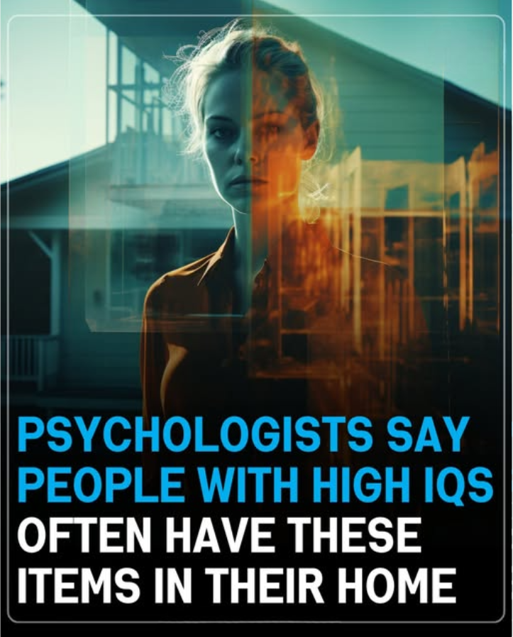 PSYCHOLOGISTS SAY PEOPLE WITH HIGH IQS OFTEN HAVE THESE ITEMS IN THEIR HOME