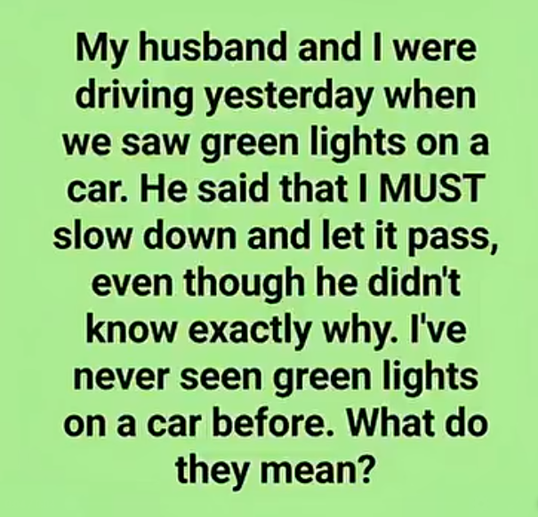 What do they mean? This is why...