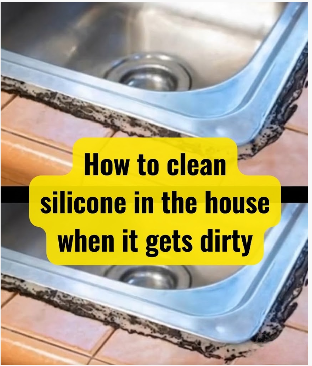How to clean silicone in the house when it gets dirty...
