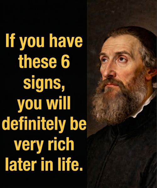 If you have these 6 signs, you will definitely be very rich later in life.
