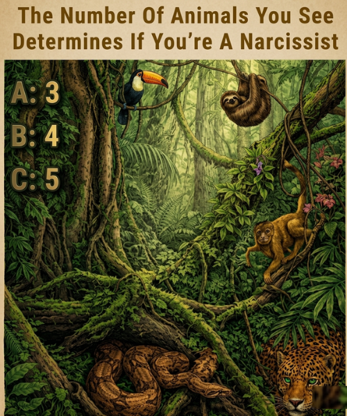 The Number Of Animals You See Determines If You’re A Narcissist...