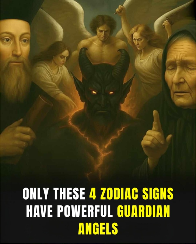 These 4 zodiac signs have powerful guardian angels...