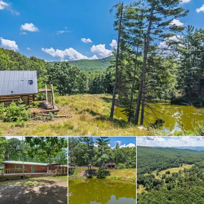 212 Acres! No Neighbors, No Noise! Amazing Home plus Cabin…