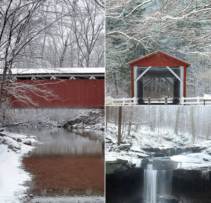 27 Acres With a Covered Bridge & a Creek. NOW $1O9,900, ...