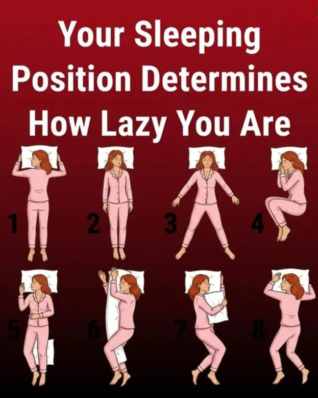 Your Sleeping Position Determines How Lazy You Are