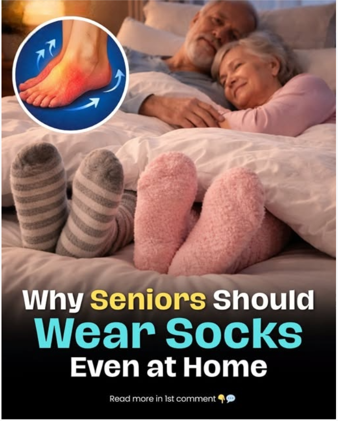 Why Seniors Should Wear Socks Even at Home