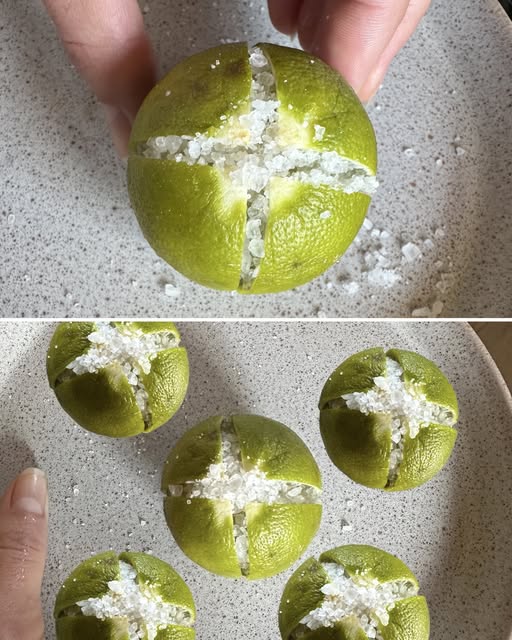 Cut a lemon in 4, add salt and place it in your room...