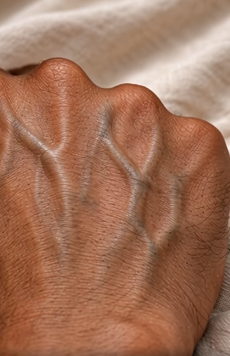 If your veins are visible in your hand, it is a signal of ca… See more in !..